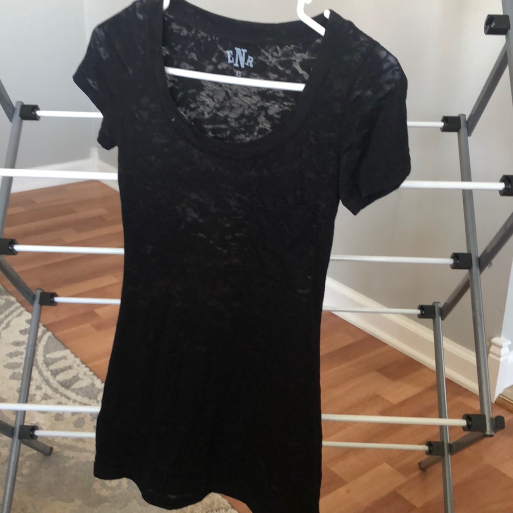 Black slim fit shirt
